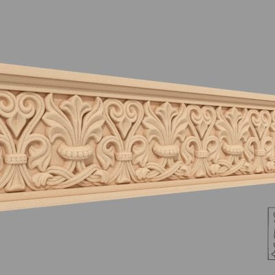 Brau decorativ de exterior FP326 dimensiuni 300x85x2000mm