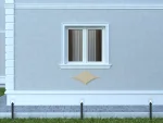 Accent / Ornament decorativ de exterior FPADE4 dimensiuni 500x40x1000mm - imagine 2