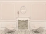 Accent decorativ de interior Rama oglinda poliuretan FPR002 dimensiuni 1010x16x845mm - imagine 2