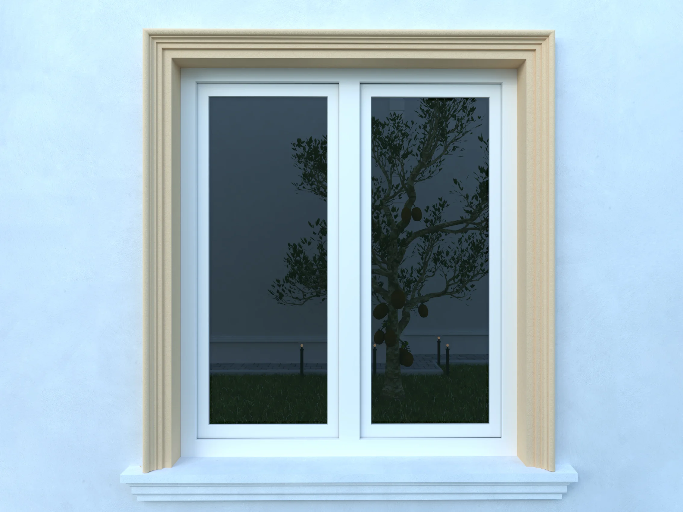 Ancadrament fereastra exterior FP103 dimensiuni 120x80x2000mm - imagine 2