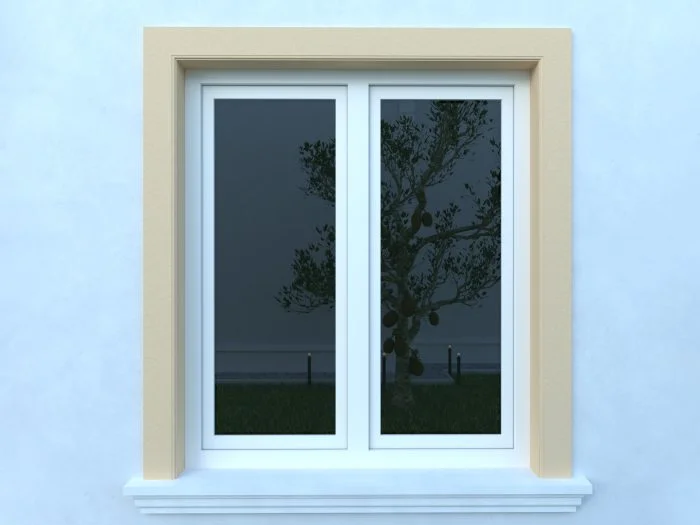 Ancadrament fereastra exterior FP110 dimensiuni 150x25x2000mm - imagine 2