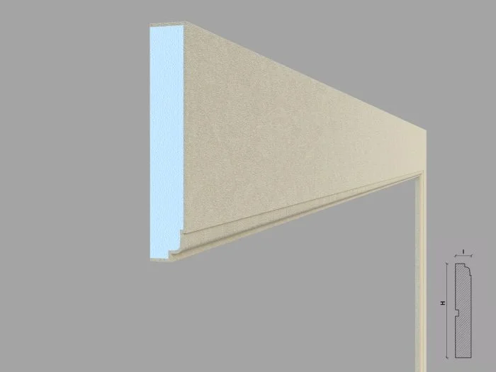 Ancadrament fereastra exterior FP110 dimensiuni 150x25x2000mm - imagine 3