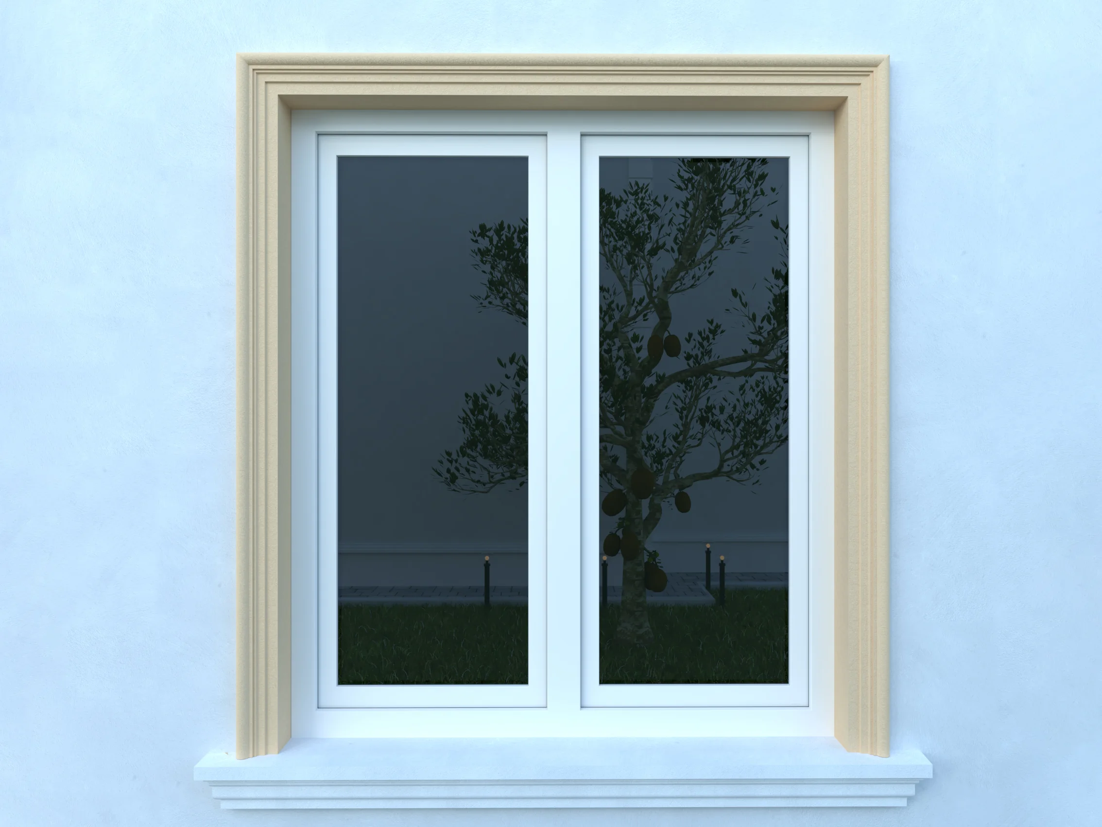 Ancadrament fereastra exterior FP114 dimensiuni 115x50x2000mm - imagine 3