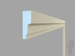 Ancadrament fereastra exterior FP117 dimensiuni 140x40x2000mm - imagine 3