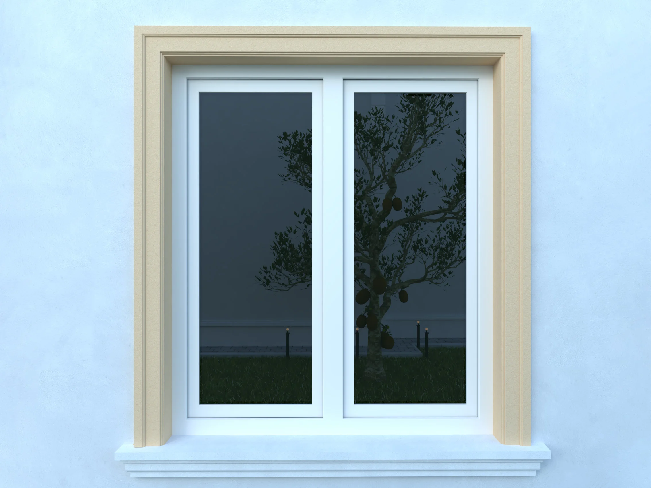 Ancadrament fereastra exterior FP120 dimensiuni 140x40x2000mm - imagine 2