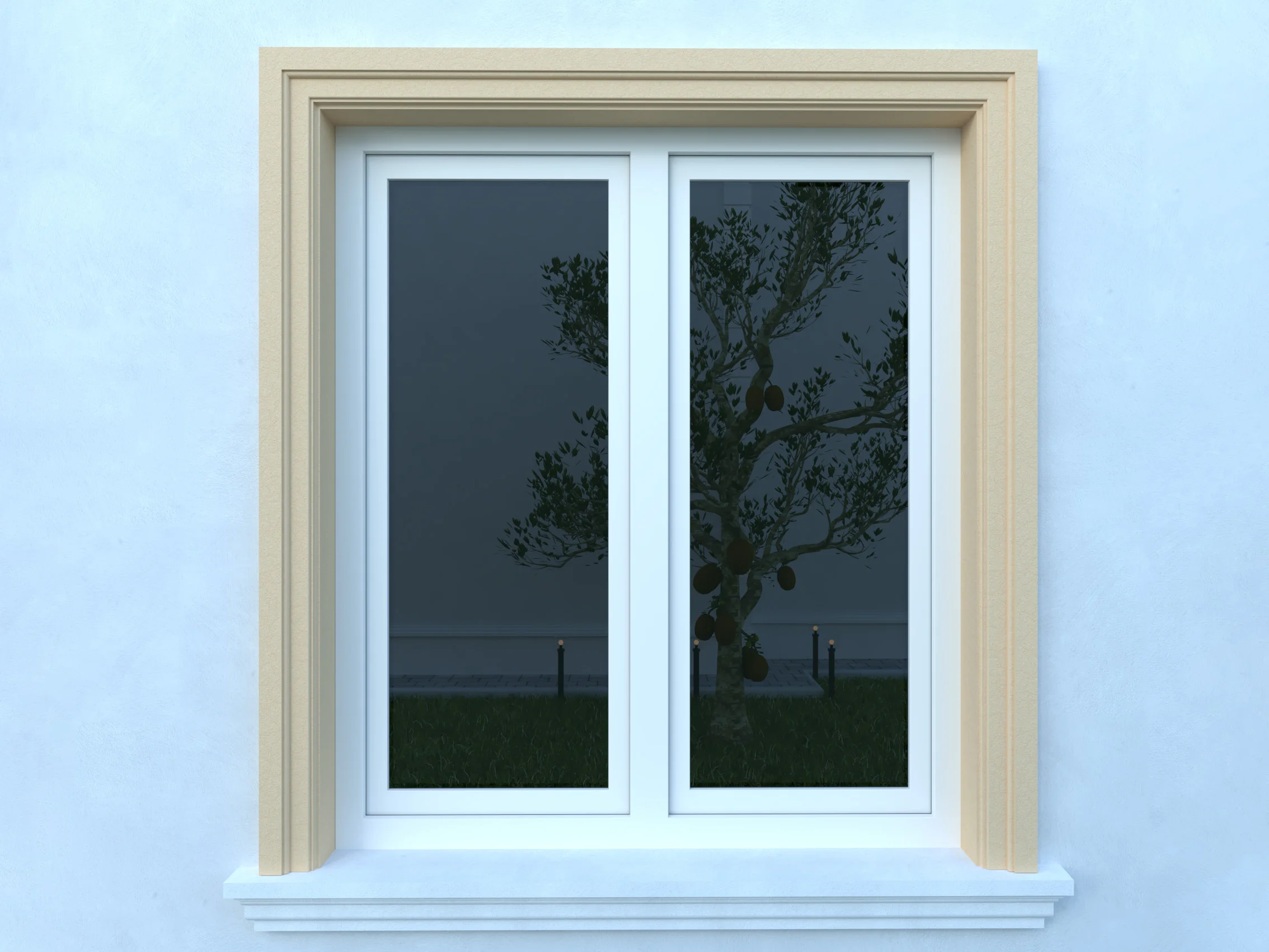 Ancadrament fereastra exterior FP126 dimensiuni 140x56x2000mm - imagine 2