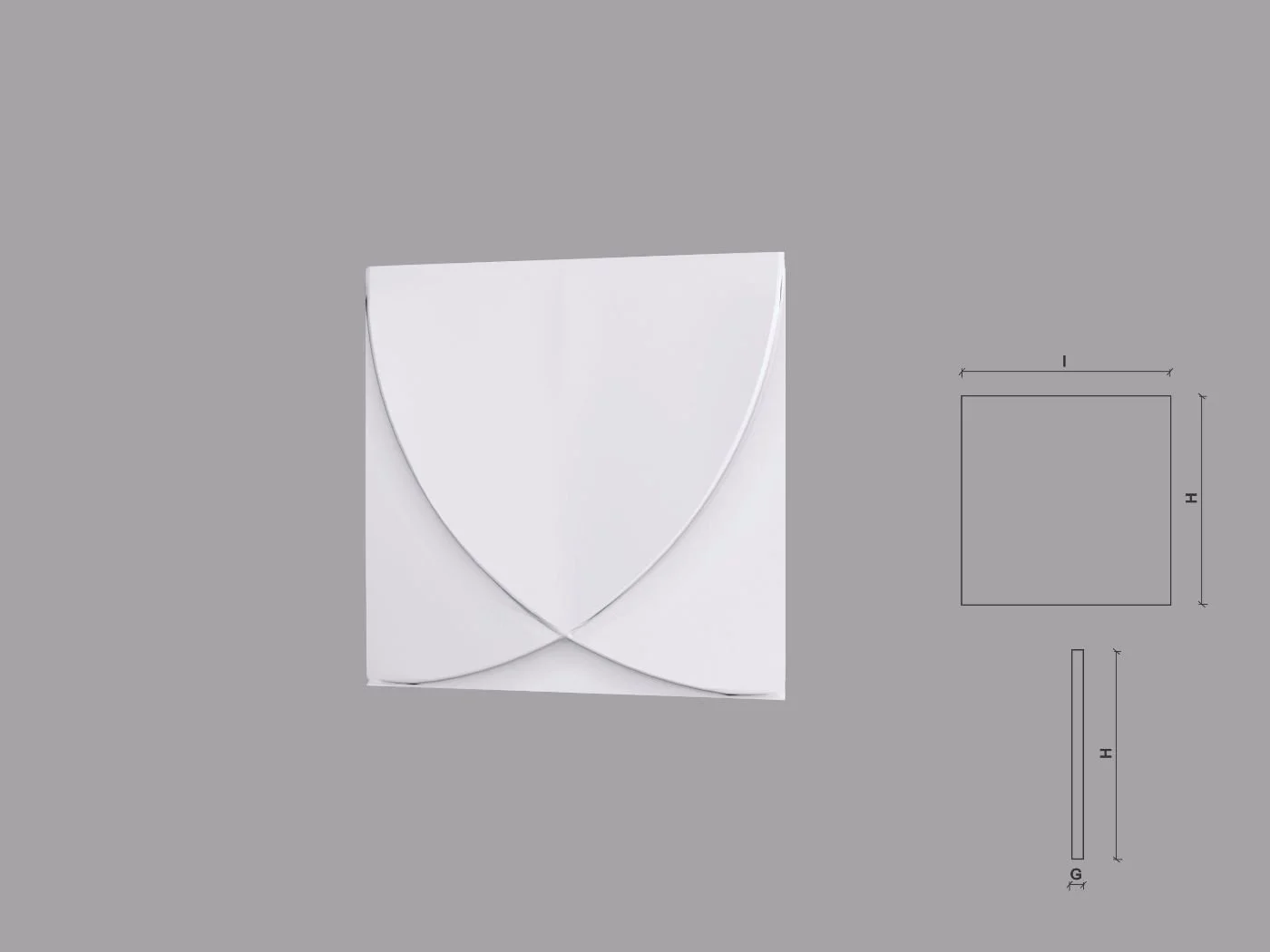 Austru_N_s_BKjpg_a.jpg Panou 3D de interior din poliuretan AUSTRU dimensiuni 300x24x300mm - imagine 1