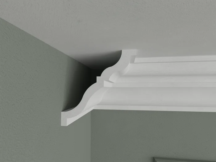 Bagheta de colt / Cornisa de interior BC11 dimensiuni 135x135x2000mm - imagine 2