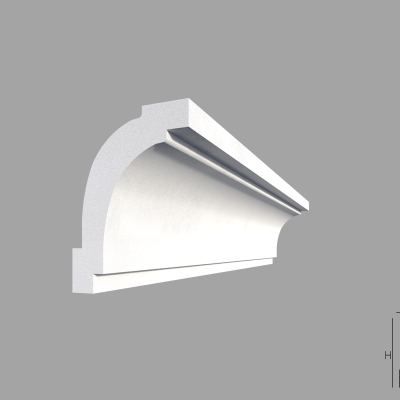 Bagheta de colt / Cornisa de interior BC16 dimensiuni 70x50x2000mm