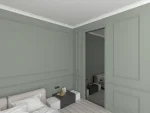 Bagheta de colt / Cornisa de interior BC18 dimensiuni 75x75x2000mm - imagine 3