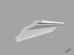 Bagheta de colt / Cornisa de interior BC18 dimensiuni 75x75x2000mm