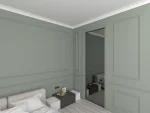 Bagheta de colt / Cornisa de interior BC19 dimensiuni 82x82x2000mm - imagine 3