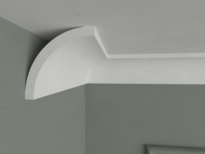 Bagheta de colt / Cornisa de interior BC19 dimensiuni 82x82x2000mm - imagine 2