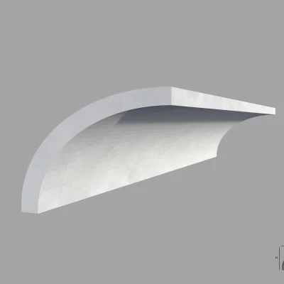 Bagheta de colt / Cornisa de interior BC19 dimensiuni 82x82x2000mm