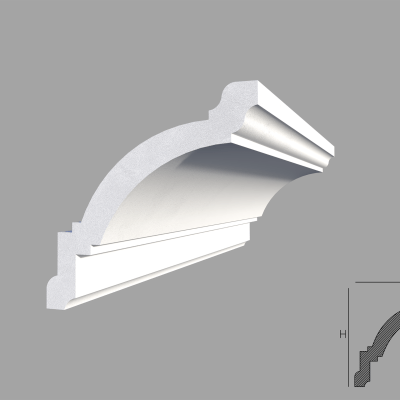 Bagheta de colt / Cornisa de interior BC20 dimensiuni 100x100x2000mm