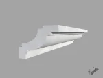 Bagheta de colt / Cornisa de interior BC28-04 dimensiuni 40x40x2000mm