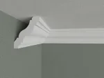Bagheta de colt / Cornisa de interior poliuretan BC38 dimensiuni 59.5x49.5x2000mm - imagine 2