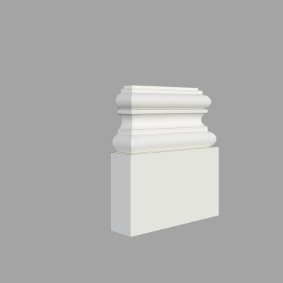 Baza decorativa poliuretan BP1 dimensiuni 370x68x285mm