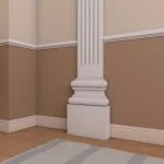 Baza decorativa poliuretan BP1 dimensiuni 370x68x285mm - imagine 2