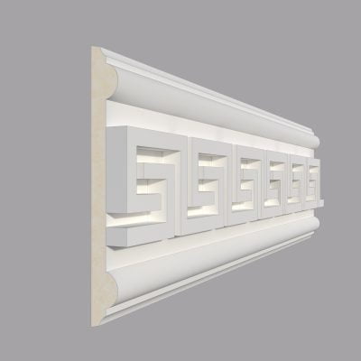 Brau poliuretan de interior Versace BR09 dimensiuni 140x18x2000mm