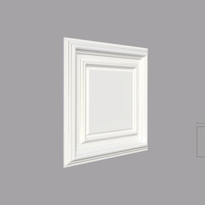 Caseta decorativa de interior poliuretan CST01 dimensiuni 600x47x600mm