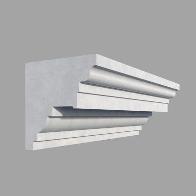 Cornisa masca galerie de interior MBC12 dimensiuni 110x115x2000mm