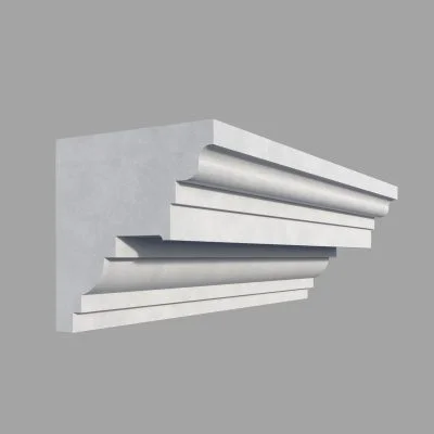 Cornisa masca galerie de interior MBC12 dimensiuni 110x115x2000mm