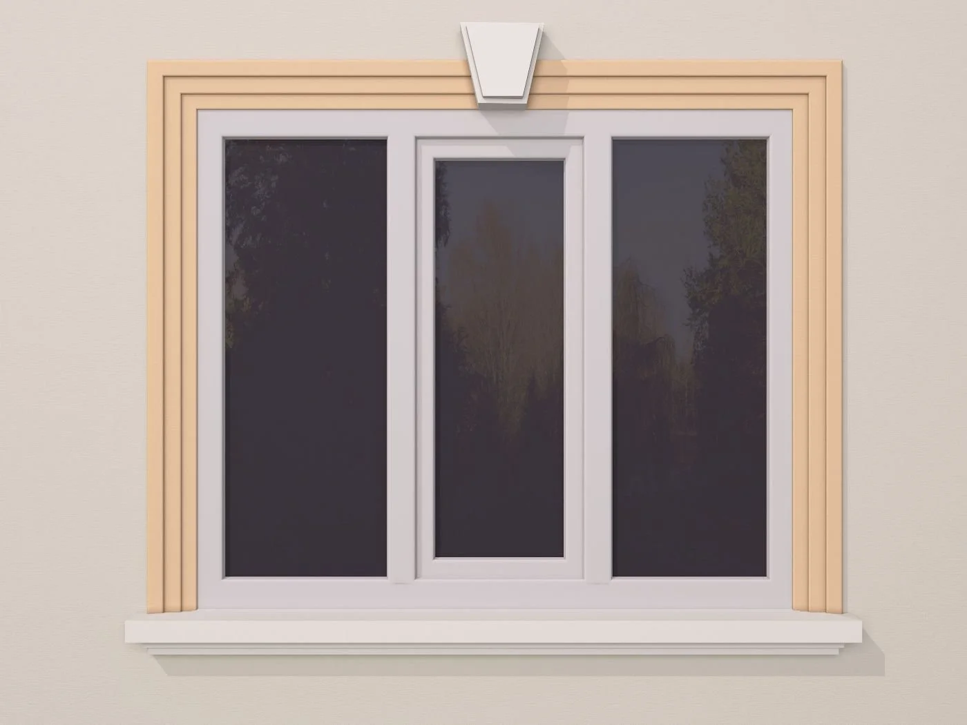 Ancadrament fereastra exterior FP134 dimensiuni 135x45x2000mm - imagine 3