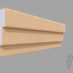 Ancadrament fereastra exterior FP134 dimensiuni 135x45x2000mm