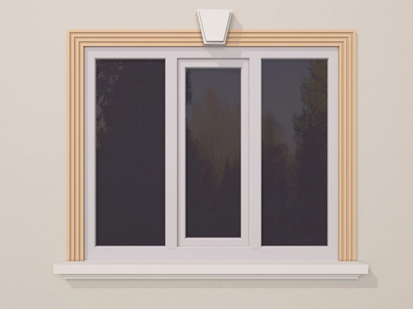 Ancadrament fereastra exterior FP135 dimensiuni 115x30x2000mm - imagine 3