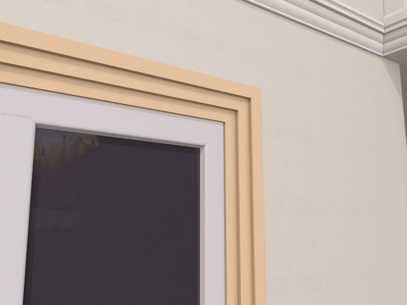 Ancadrament fereastra exterior FP136 dimensiuni 125x40x2000mm - imagine 2