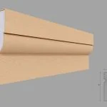 Ancadrament fereastra exterior FP139 dimensiuni 140x35x2000mm