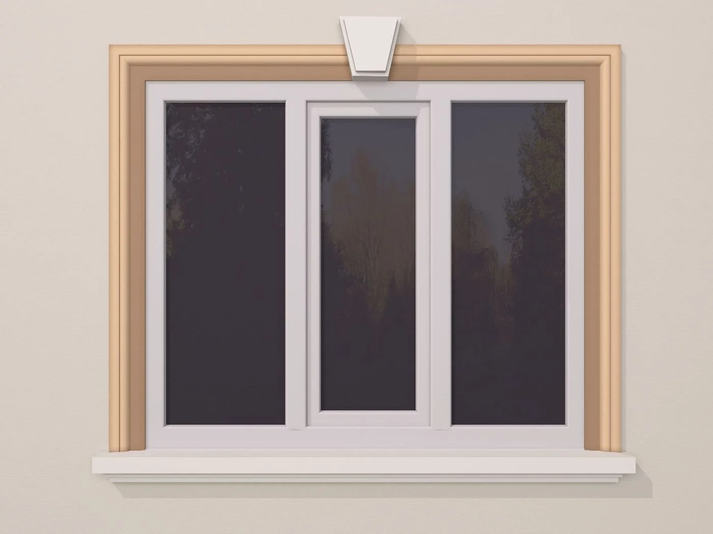 Ancadrament fereastra exterior FP139 dimensiuni 140x35x2000mm - imagine 2