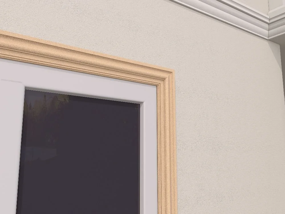 Ancadrament fereastra exterior FP140 dimensiuni 80x31x2000mm - imagine 3