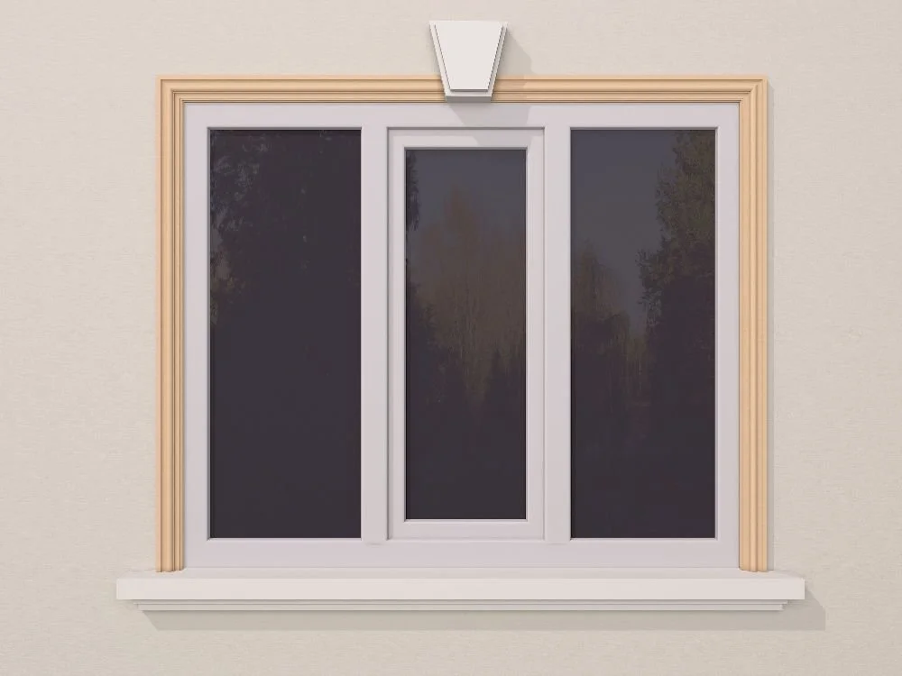 Ancadrament fereastra exterior FP140 dimensiuni 80x31x2000mm - imagine 4