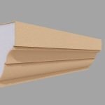 Solbanc/pervaz decorativ exterior FP216D dimensiuni 122x100x2000mm