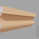 Solbanc/pervaz decorativ exterior FP221 dimensiuni 142x79x2000mm