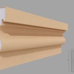 Solbanc/Pervaz decorativ exterior FP222 dimensiuni 180x79x2000mm