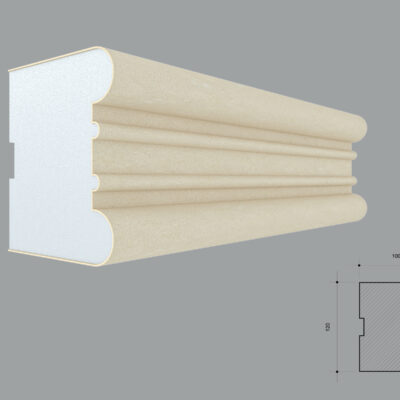 Brau decorativ de exterior FP332 dimensiuni 120x100x2000mm