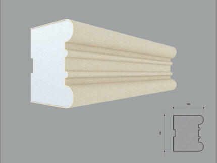 Brau decorativ de exterior FP332 dimensiuni 120x100x2000mm