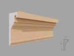 Cornisa decorativa de exterior FP431 dimensiuni 160x70x2000mm