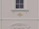 Accent / Ornament decorativ de exterior FPADE9 dimensiuni 400x40x500mm - imagine 2