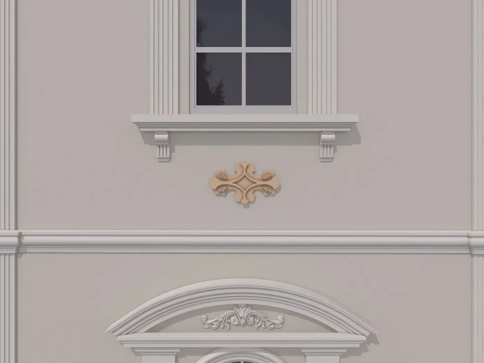Accent / Ornament decorativ de exterior FPADE13 dimensiuni 600x40x400mm - imagine 2