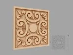 Accent / Ornament decorativ de exterior FPADE18 dimensiuni 400x40x400mm