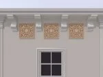 Accent / Ornament decorativ de exterior FPADE18 dimensiuni 400x40x400mm - imagine 3