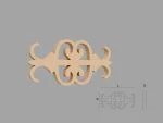 Accent / Ornament decorativ de exterior FPADE19 dimensiuni 400x40x600mm