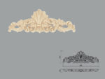 Accent decorativ de exterior FPADE23-800 dimensiuni 275x60x800mm