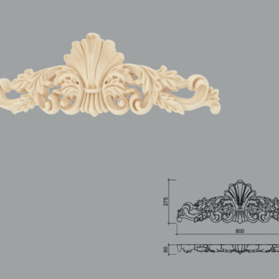 Accent decorativ de exterior FPADE23-800 dimensiuni 275x60x800mm
