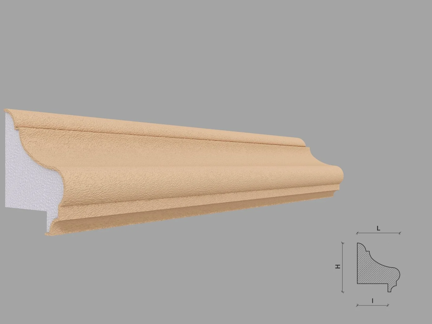 FPSD01_N_S_BKjpg_a.jpg Brau decorativ de exterior soclu FP329-30 dimensiuni 55x45x2000x30mm - imagine 1