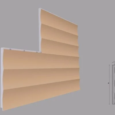 Termosistem decorativ FPTD02 dimensiuni 500x40x2000mm